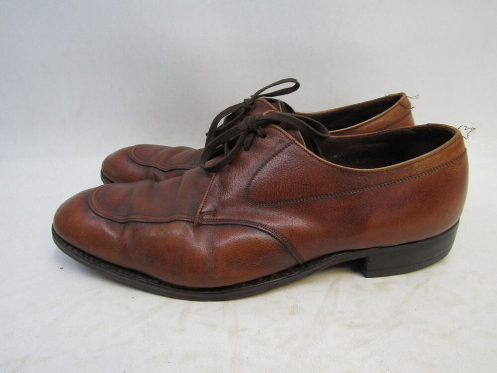Florsheim Mens Size 11 D Brown Leather Oxford Dress Shoes